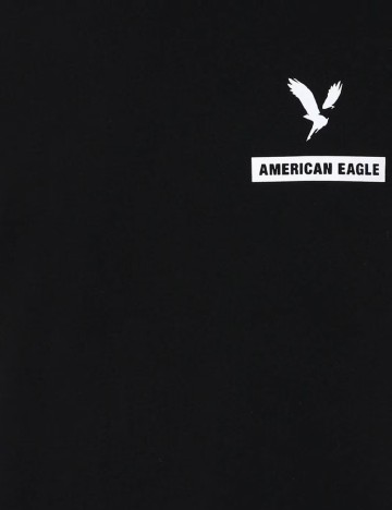 Tricou American Eagle, negru