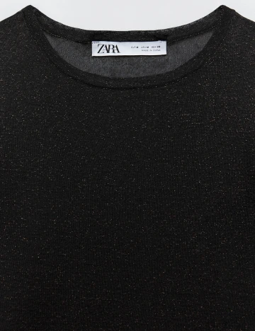 Bluza Zara, negru Negru