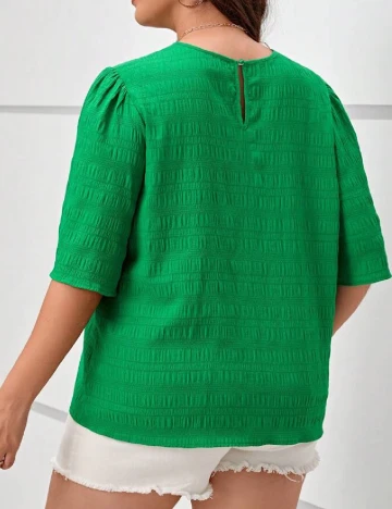 Bluza Emery Rose Curve, verde Verde