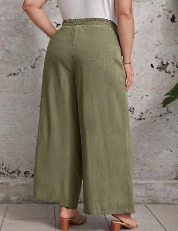 Pantaloni Emery Rose Curve, verde