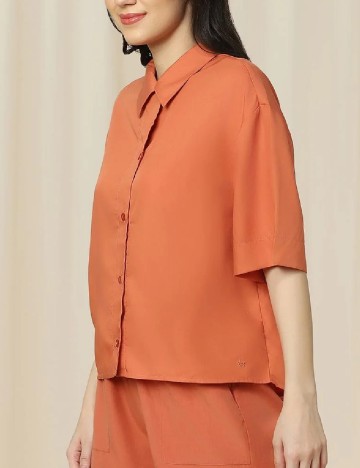 Camasa pijama Triumph, portocaliu