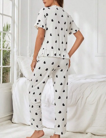 Pijama SHEIN, alb