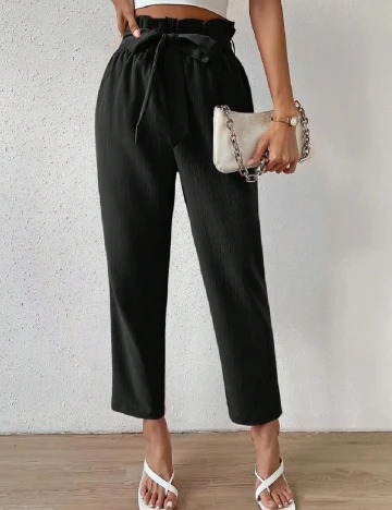 Pantaloni SHEIN, negru Negru