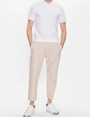 Pantaloni s.Oliver, crem