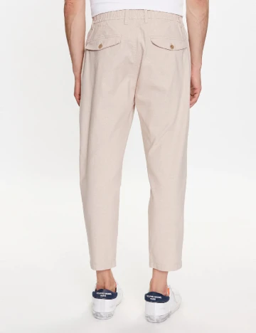 Pantaloni s.Oliver, crem