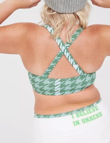 Bustiera sport Aerie, verde Verde