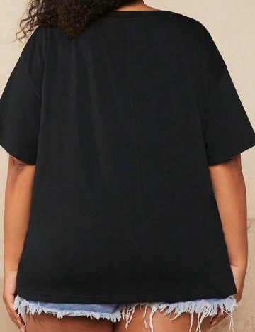 Tricou SHEIN CURVE, negru