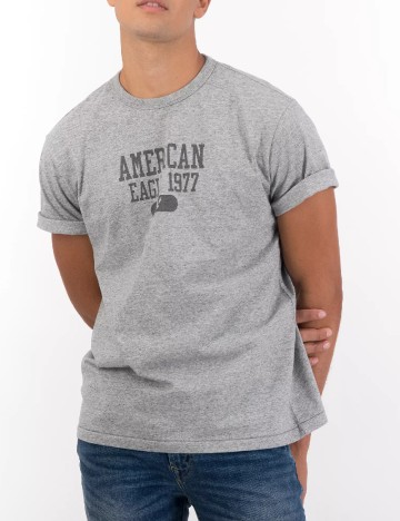 
						Tricou American Eagle, gri