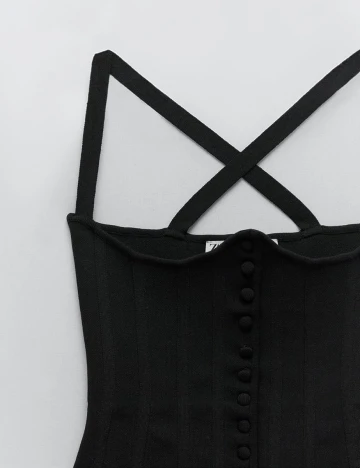 Corset Zara, negru, M