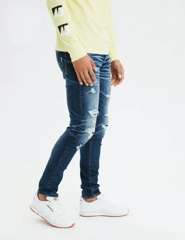Blugi American Eagle, bleumarin