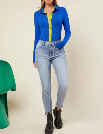 Bluza SHEIN, albastru