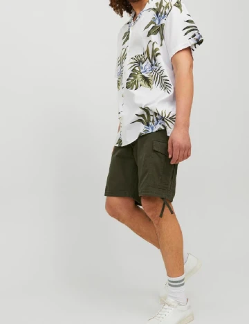 Pantaloni scurti Jack&Jones Plus Size Men, verde Verde