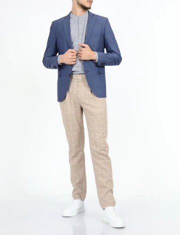 Pantaloni s.Oliver, maro deschis