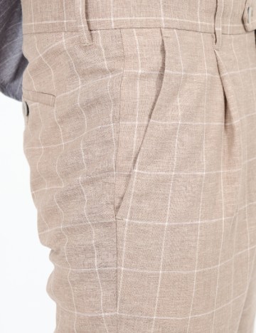 Pantaloni s.Oliver, maro deschis