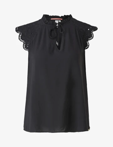 Bluza Q/S, negru Negru