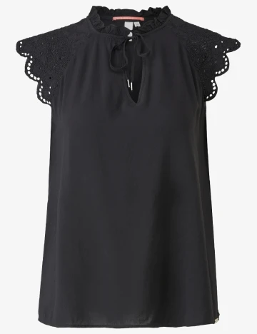 Bluza Q/S, negru Negru