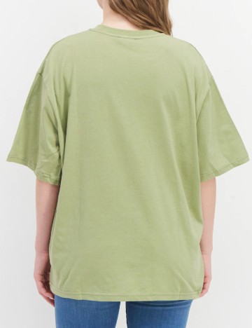 Tricou Oversize NA-KD, verde