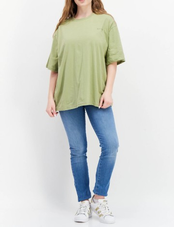 Tricou Oversize NA-KD, verde