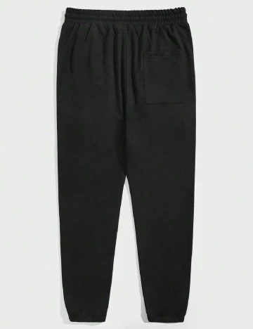 Pantaloni Romwe, negru Negru