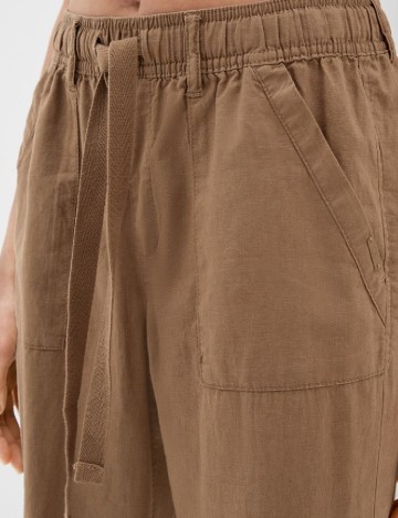 Pantaloni Q/S, maro