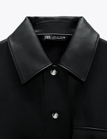Jacheta Zara, negru, XS Negru