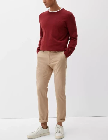 Pantaloni s.Oliver, maro