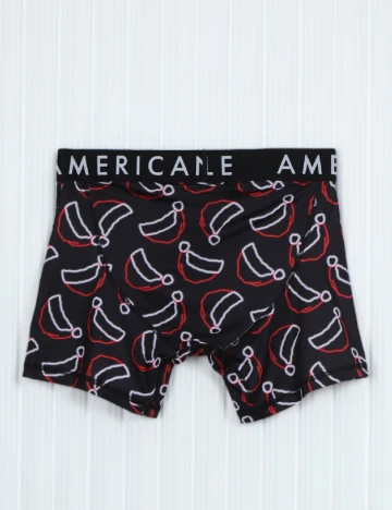 Boxeri American Eagle, negru Negru