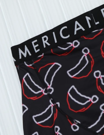 Boxeri American Eagle, negru Negru