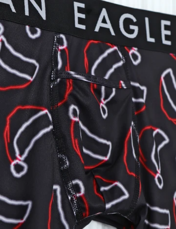 Boxeri American Eagle, negru Negru