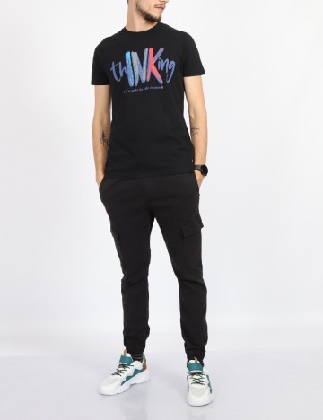 
						Tricou Milano Bulls, negru