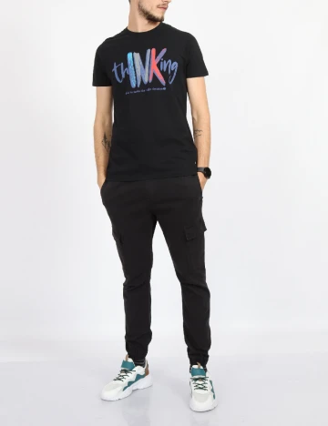 Tricou Milano Bulls, negru