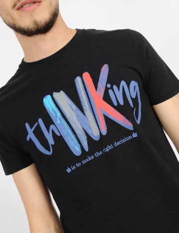 Tricou Milano Bulls, negru