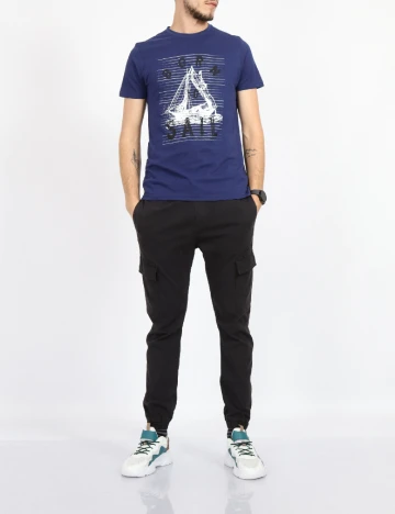 Tricou Milano Bulls, bleumarin