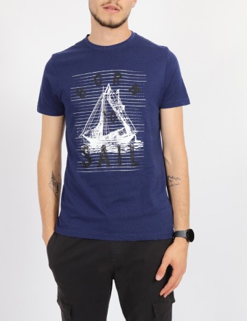 Tricou Milano Bulls, bleumarin