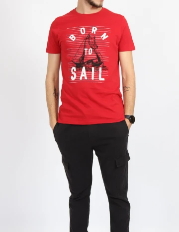 Tricou Milano Bulls, rosu