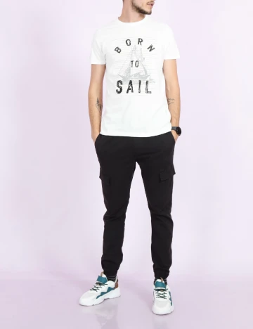 Tricou Milano Bulls, alb
