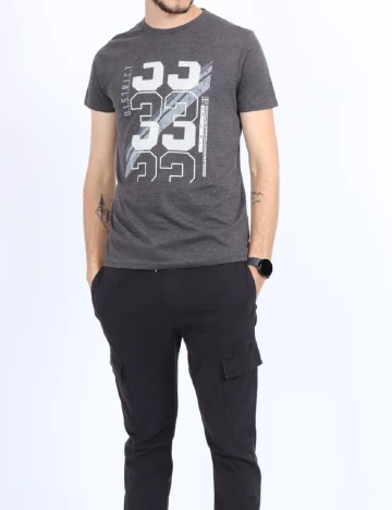 Tricou Milano Bulls, gri