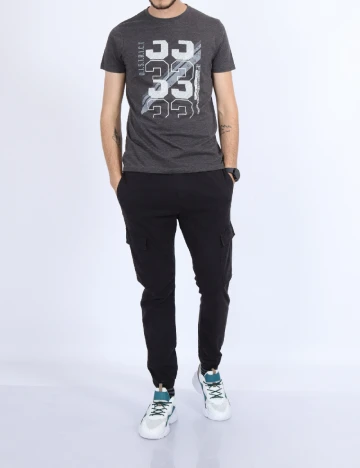 Tricou Milano Bulls, gri