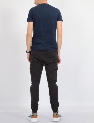Tricou Milano Bulls, bleumarin
