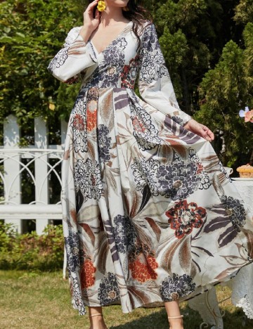 
						Rochie lunga Miss ord, mix culori