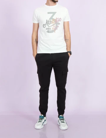 Tricou Milano Bulls, alb