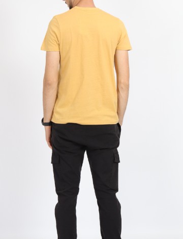 Tricou Milano Bulls, mustar