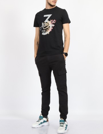 Tricou Milano Bulls, negru
