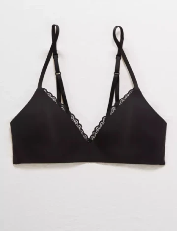 Sutien Aerie, negru Negru