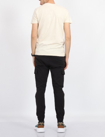 Tricou Milano Bulls, crem