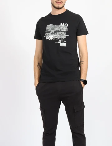 Tricou Milano Bulls, negru