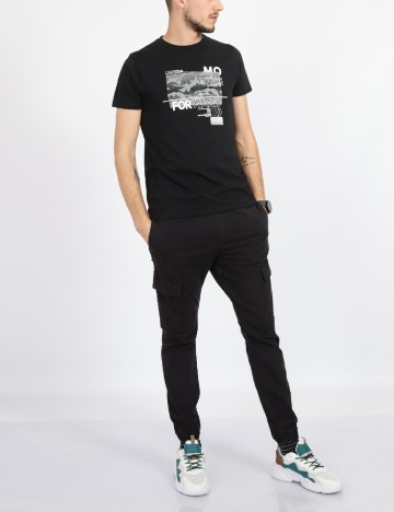 Tricou Milano Bulls, negru