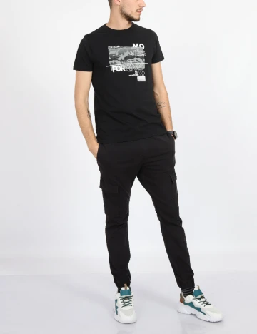 Tricou Milano Bulls, negru
