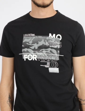 Tricou Milano Bulls, negru