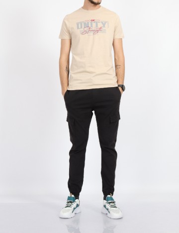 Tricou Milano Bulls, crem